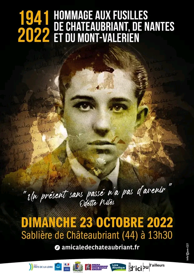 Cérémonie à Chateaubriant