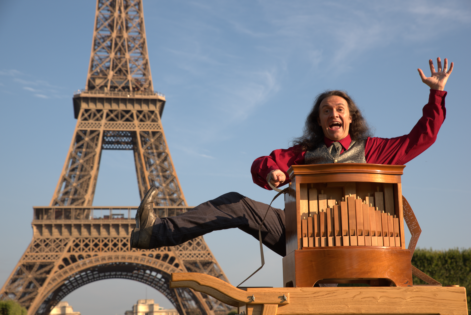Frédéric TOLFEY et son orgue de barbarie