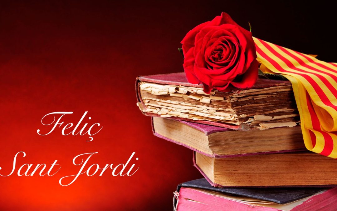 La fête de Sant Jordi à Barcelone, et en Catalogne